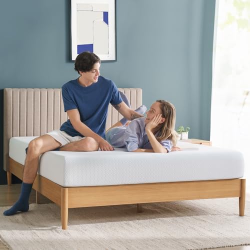 12-Inch Cool Gel Memory Foam Mattress, Twin Size, Medium Firm, Cooling, Pressure Relief, CertiPUR-US Certified, No Fiberglass