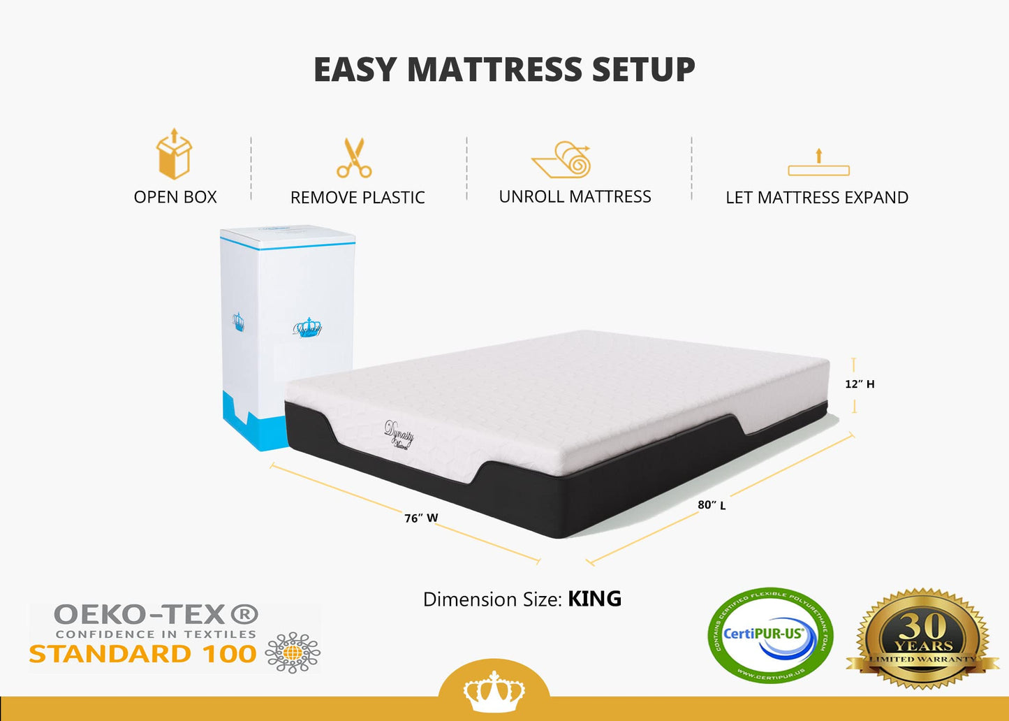14 Inch Queen Hybrid Mattress | Medium Firm Gel Memory Foam with Pocket Springs | Pressure Relief, Cooling, Extra Edge Support