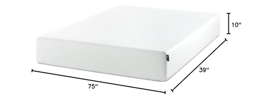 Novilla 12 Inch Twin Gel Memory Foam Mattress – Cooling Bed-in-a-Box with Pressure Relief, Motion Isolation & Medium Plush Feel, Bliss Series