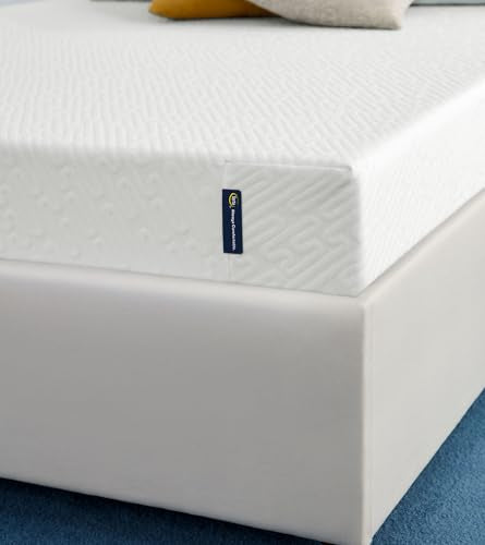 7 Inch King Memory Foam Mattress | Medium Firm Cooling Gel | Supportive Bed in a Box | CertiPUR-US Certified | White