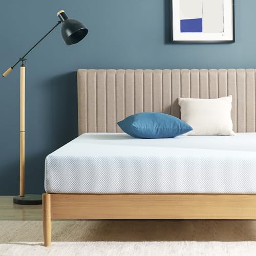 12-Inch Cool Gel Memory Foam Mattress, Twin Size, Medium Firm, Cooling, Pressure Relief, CertiPUR-US Certified, No Fiberglass