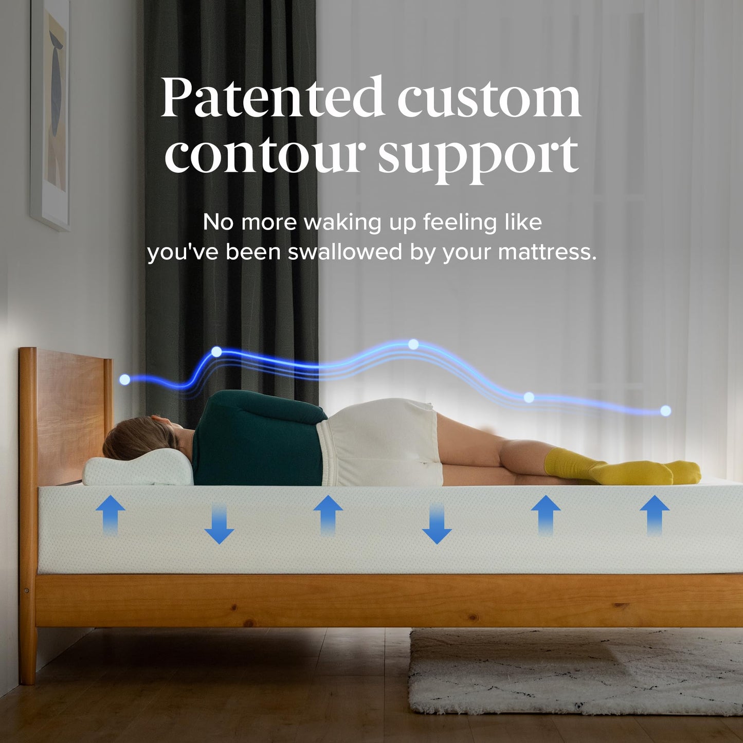 Novilla 12 Inch Twin Gel Memory Foam Mattress – Cooling Bed-in-a-Box with Pressure Relief, Motion Isolation & Medium Plush Feel, Bliss Series