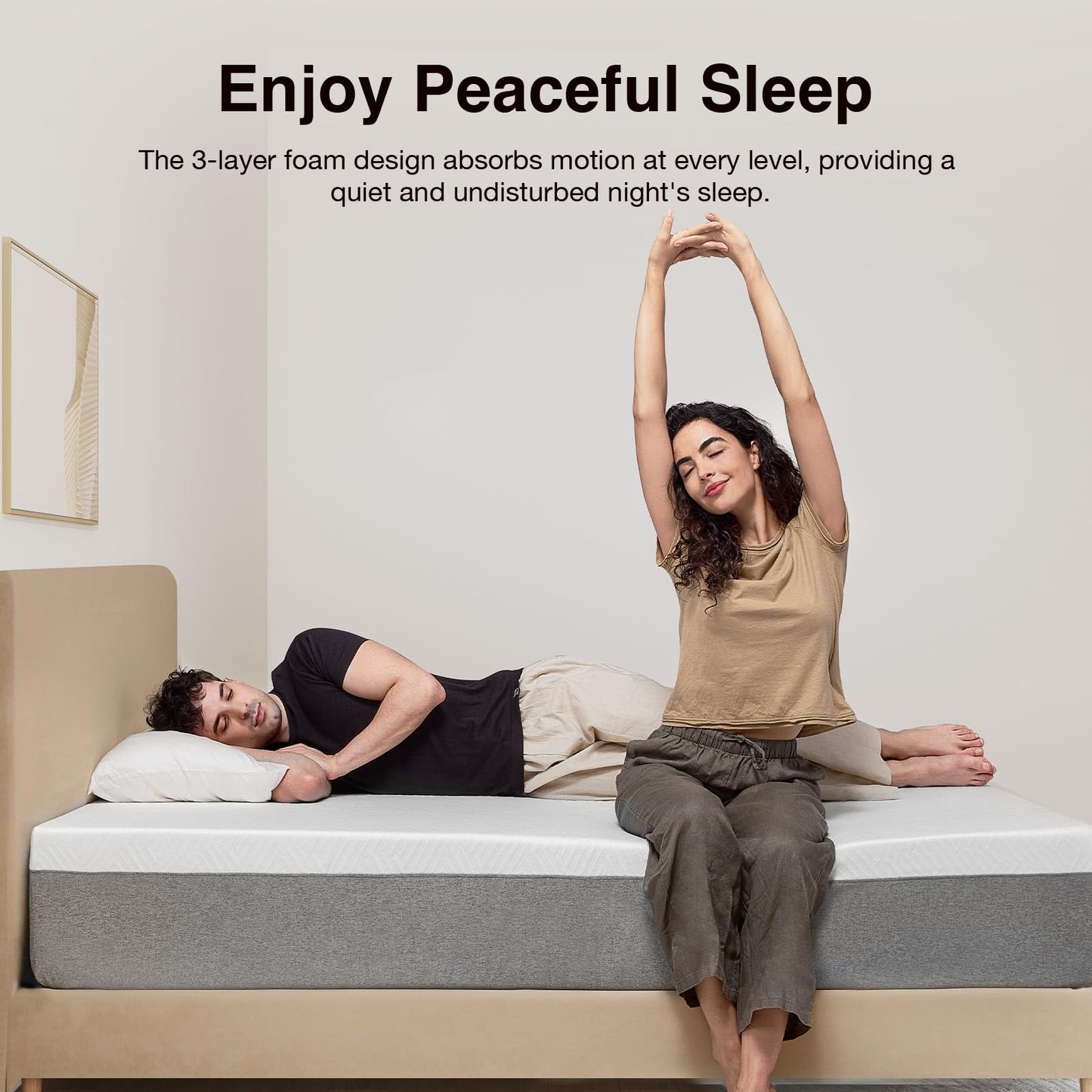 Nectar Classic 12 Inch California King Memory Foam Mattress – Medium Firm Bed-in-a-Box with Cooling Top Layer, Pressure Relief & Support, 365-Night Trial & Forever Warranty