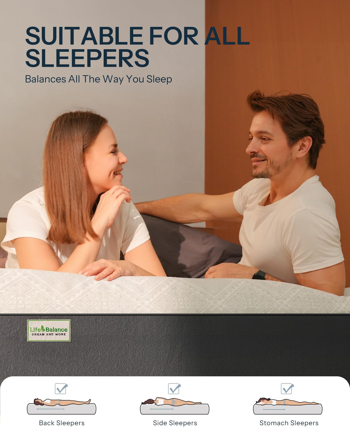 10 Inch Full Size Cooling Gel Memory Foam Mattress in a Box, Medium Firm Bed for Pressure Relief & Motion Isolation, CertiPUR-US Certified, Made in USA