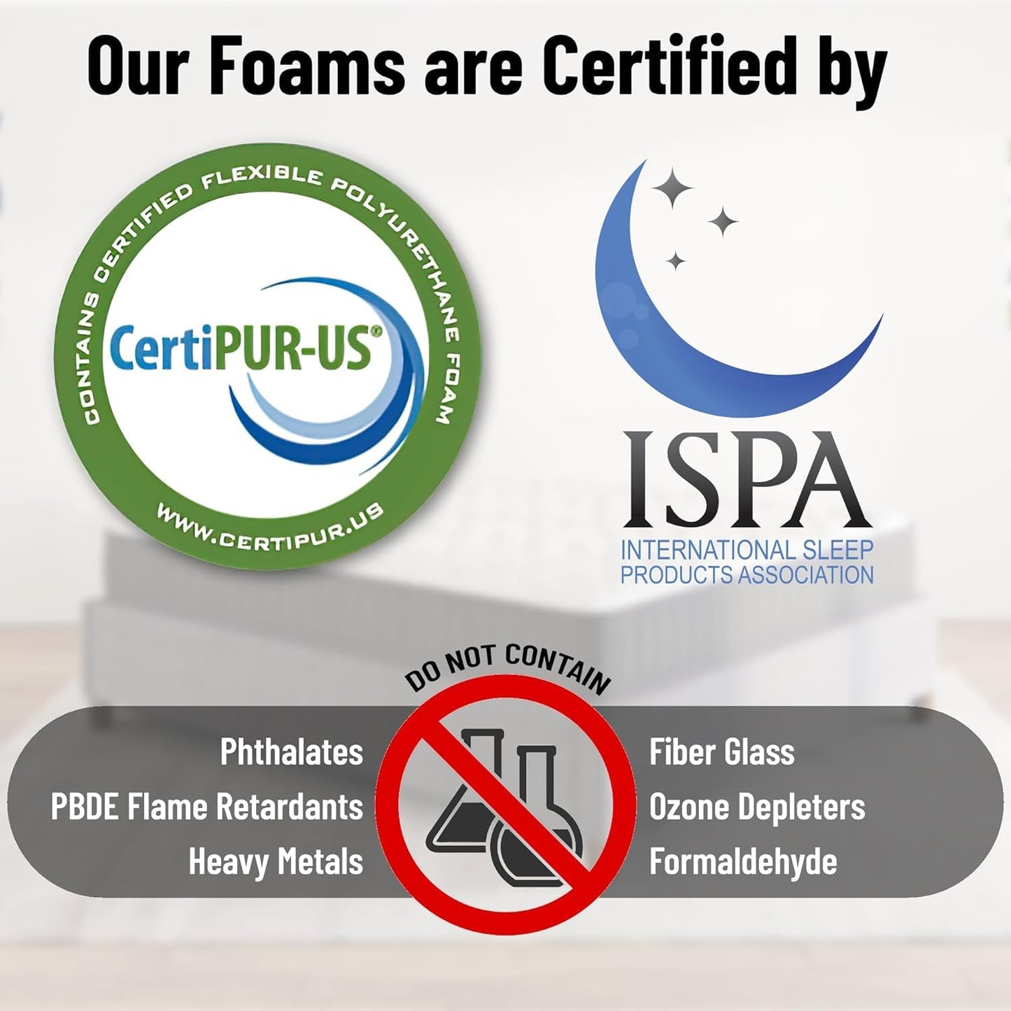 13 Inch Queen Size Eurotop Hybrid Mattress in a Box, Medium Firm Bed with Premium Quilted Cover, Made in USA, Fiberglass-Free