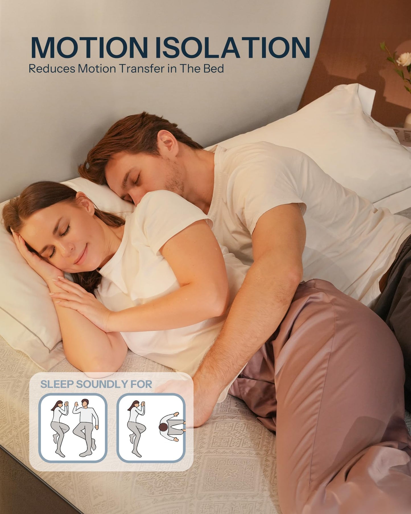 10 Inch Full Size Cooling Gel Memory Foam Mattress in a Box, Medium Firm Bed for Pressure Relief & Motion Isolation, CertiPUR-US Certified, Made in USA