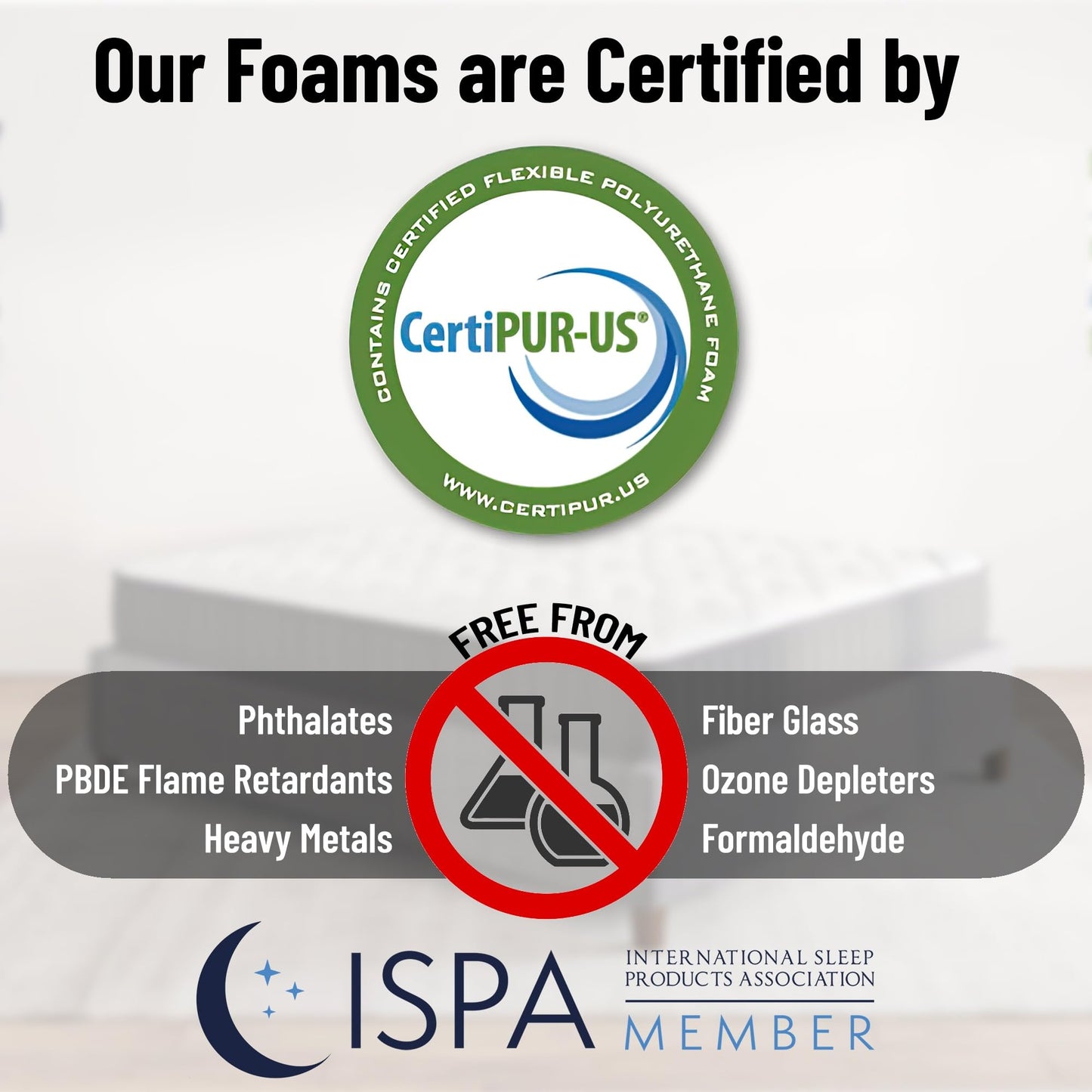 9 Inch Queen Size Hybrid Mattress in a Box, Medium Firm Bed with Pocketed Coils & CertiPUR-US Foam, Made in USA, Fiberglass-Free