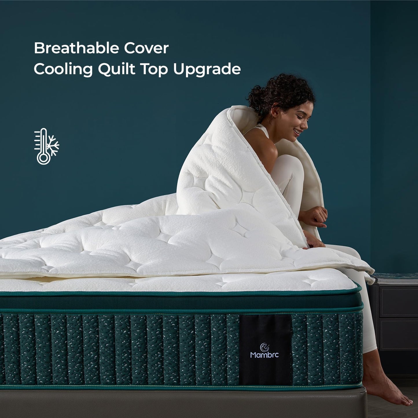 King Mattress, 14 Inch Hybrid Bed in a Box with Cooling Gel Memory Foam & Pocket Springs, Plush Firm Supportive Comfort