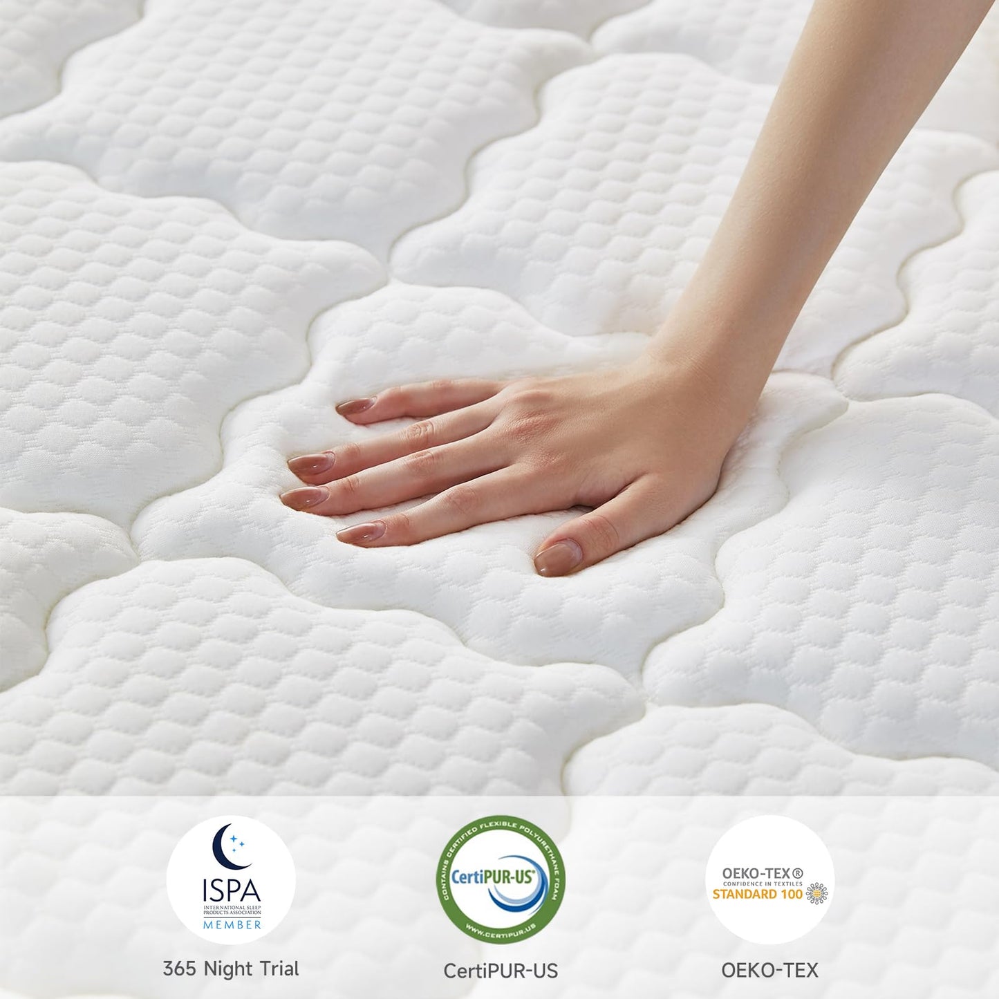 14 Inch Twin Memory Foam Mattress, Gel Foam Bed for Cooling Sleep & Pressure Relief, CertiPUR-US Certified