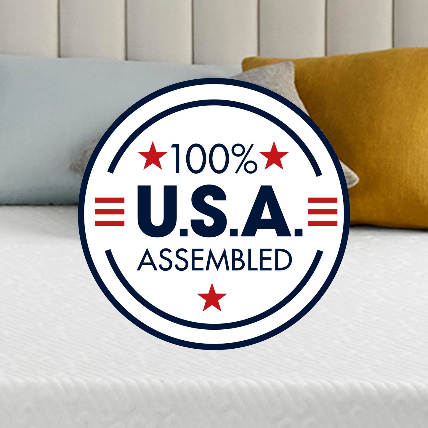 7 Inch King Memory Foam Mattress | Medium Firm Cooling Gel | Supportive Bed in a Box | CertiPUR-US Certified | White