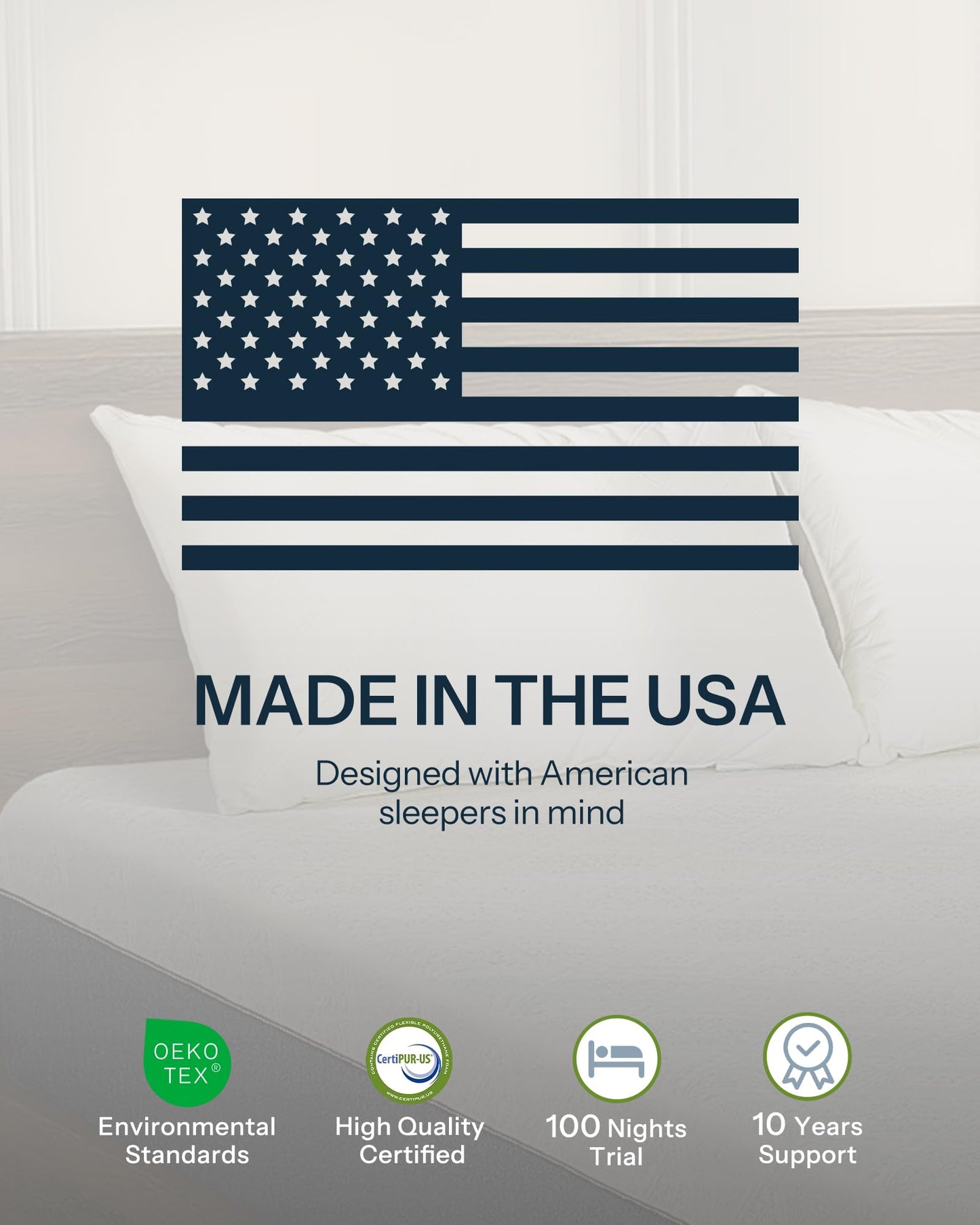 10 Inch Full Size Cooling Gel Memory Foam Mattress in a Box, Medium Firm Bed for Pressure Relief & Motion Isolation, CertiPUR-US Certified, Made in USA