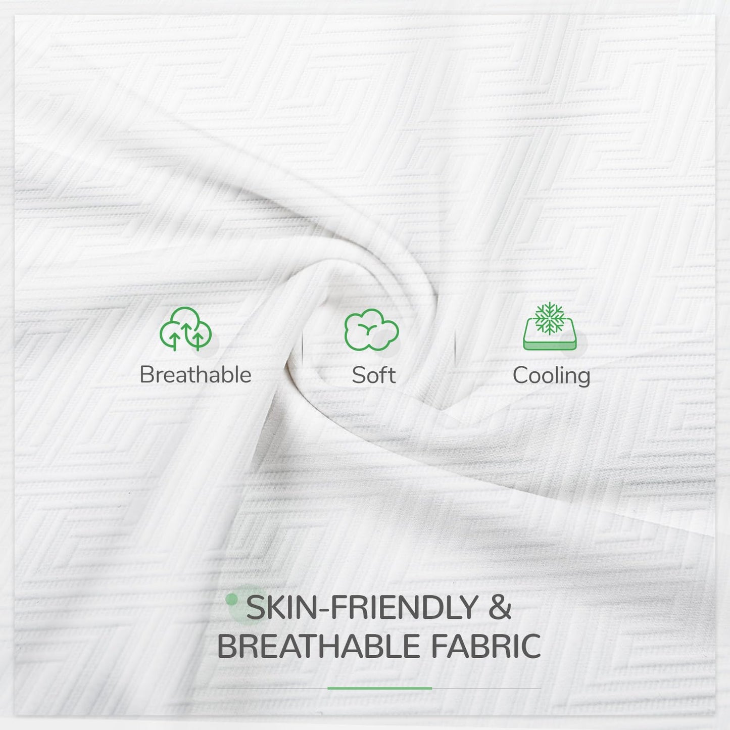 10 Inch Queen Memory Foam Mattress | Gel Foam for Comfort, Pain Relief & Body Support | CertiPUR-US Certified