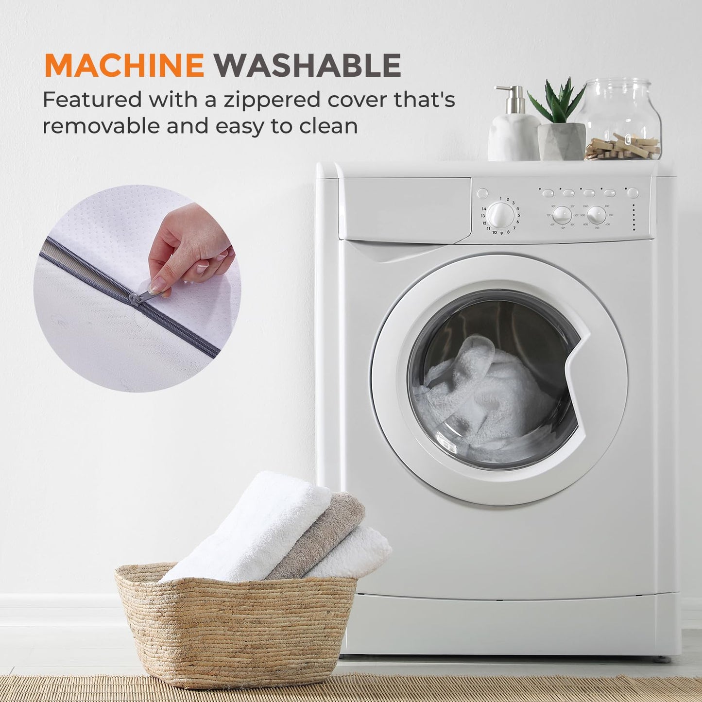 12 Inch Twin Size Hybrid Mattress in a Box, Gel Memory Foam & Pocket Springs, Firm Bed with Pressure Relief, Cooling & Edge Support