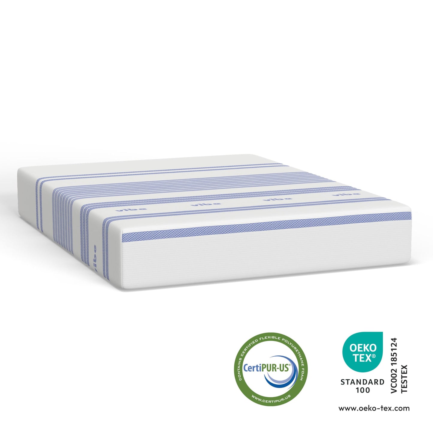 10 Inch King Memory Foam Mattress | Gel Bed in a Box | Fiberglass Free | CertiPUR-US Certified | White