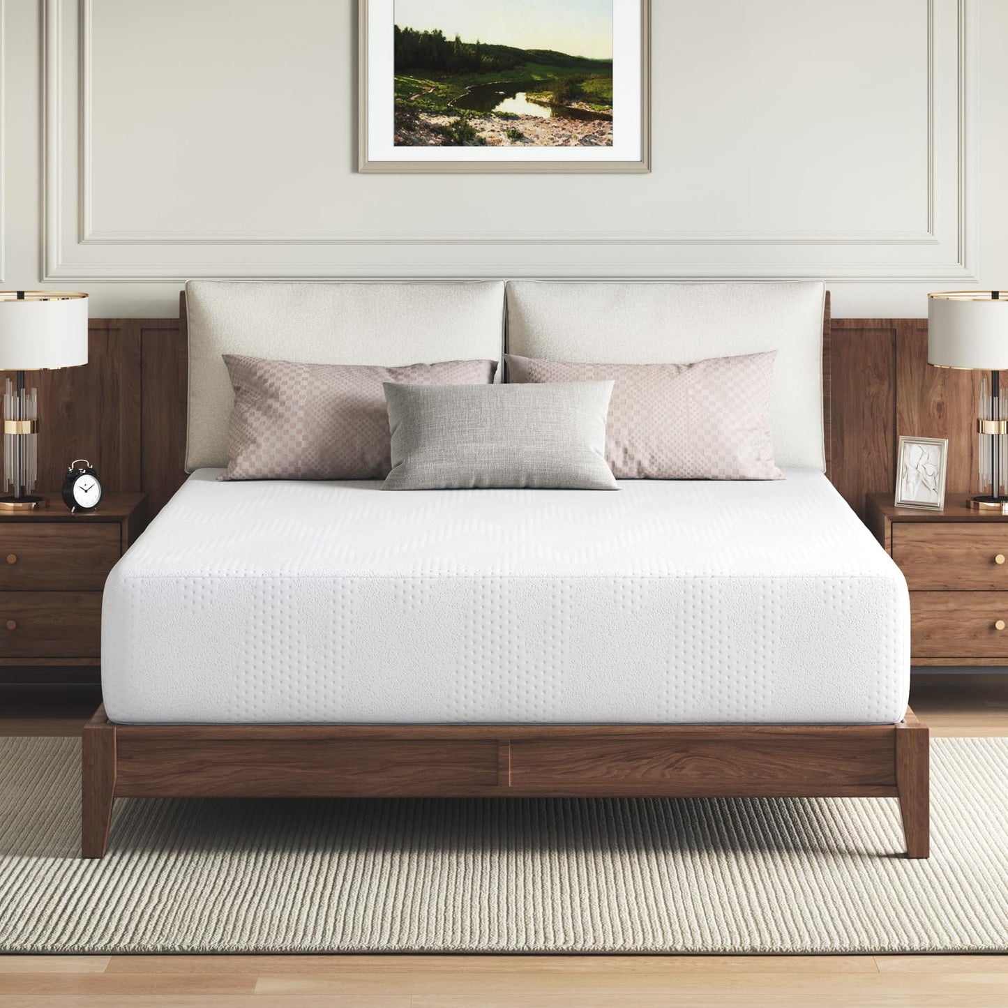 12 Inch Full Size Gel Memory Foam Mattress in a Box, Cooling Bed for Pressure Relief, CertiPUR-US Certified