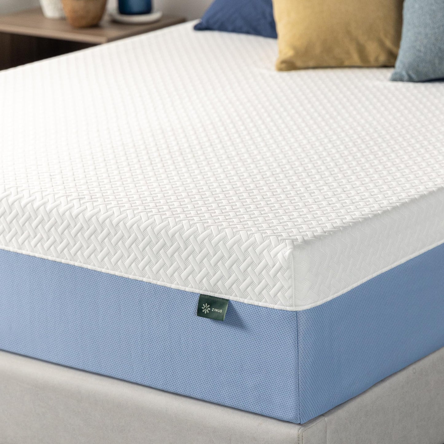 Full Mattress, 10 Inch Memory Foam Bed in a Box, Medium Feel with Cooling Layers, Fiberglass Free & Certified Safe Materials
