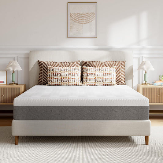 8-Inch Memory Foam Mattress, Twin XL Size, Medium Firm, Pressure-Relieving Layers, 180-Night Trial, CertiPUR-US Certified, Mattress in a Box