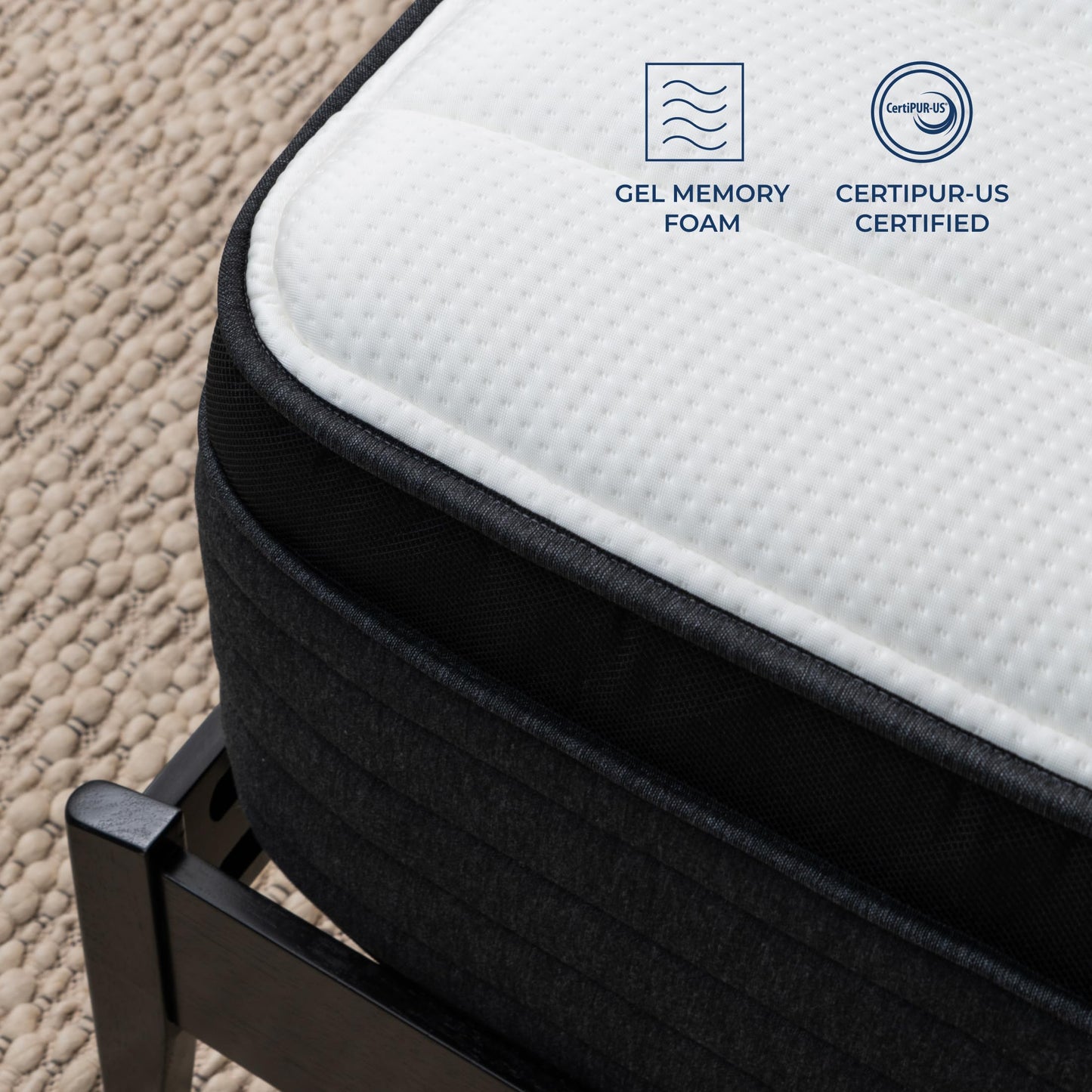 14 Inch Twin XL Hybrid Gel Memory Foam Mattress