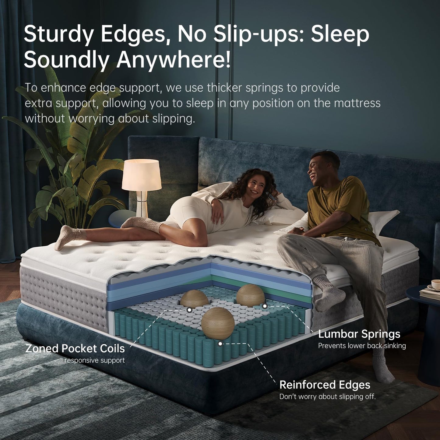 10-Inch Gel Memory Foam Mattress, Twin XL Size, Comfort Foam for Back Pain Relief & Support, Cool Night Sleep, CertiPUR-US Certified, Mattress in a Box