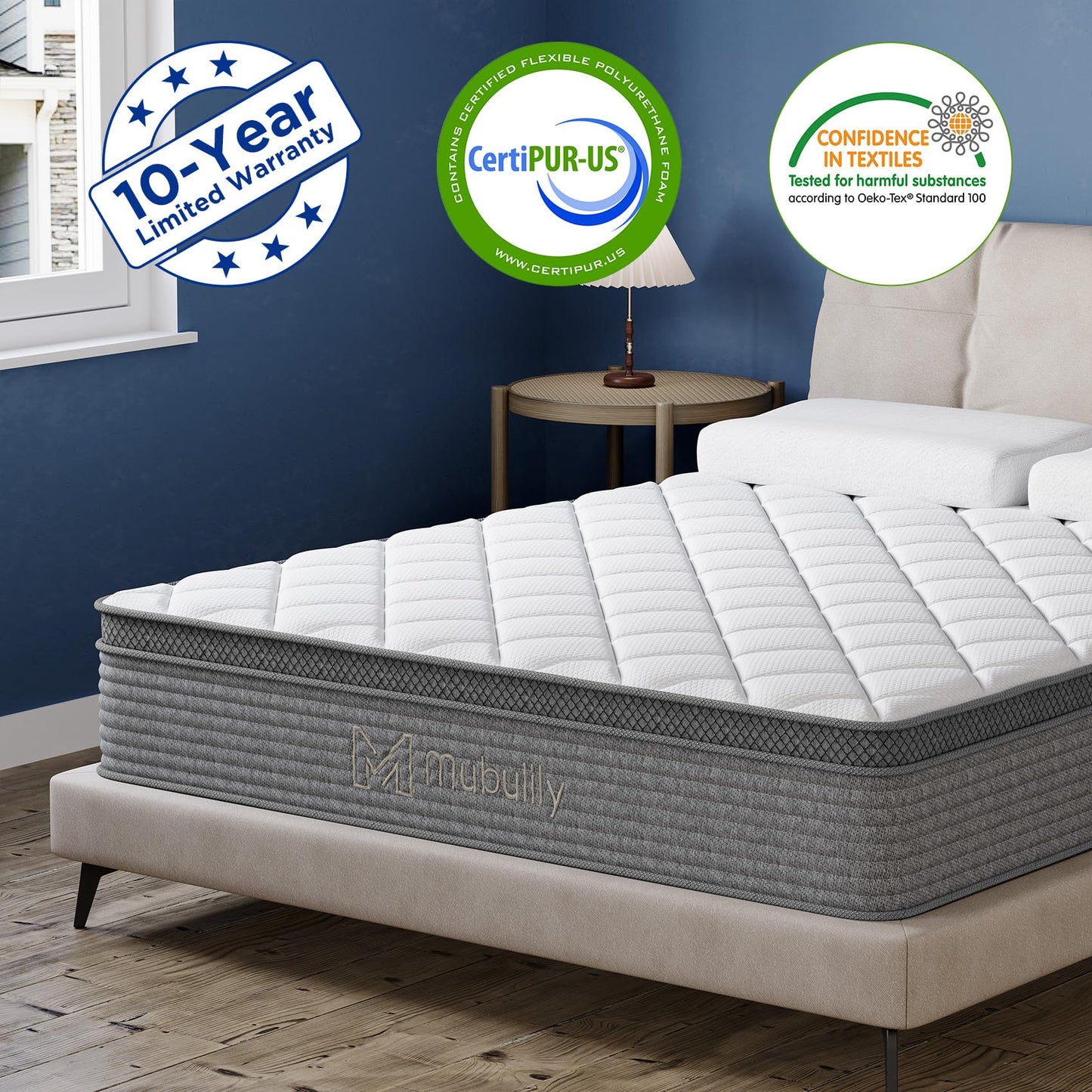 Nectar Classic 12 Inch Twin Memory Foam Mattress – Medium Firm Bed-in-a-Box with Cooling Top Layer, Pressure Relief & Support, 365-Night Trial & Forever Warranty