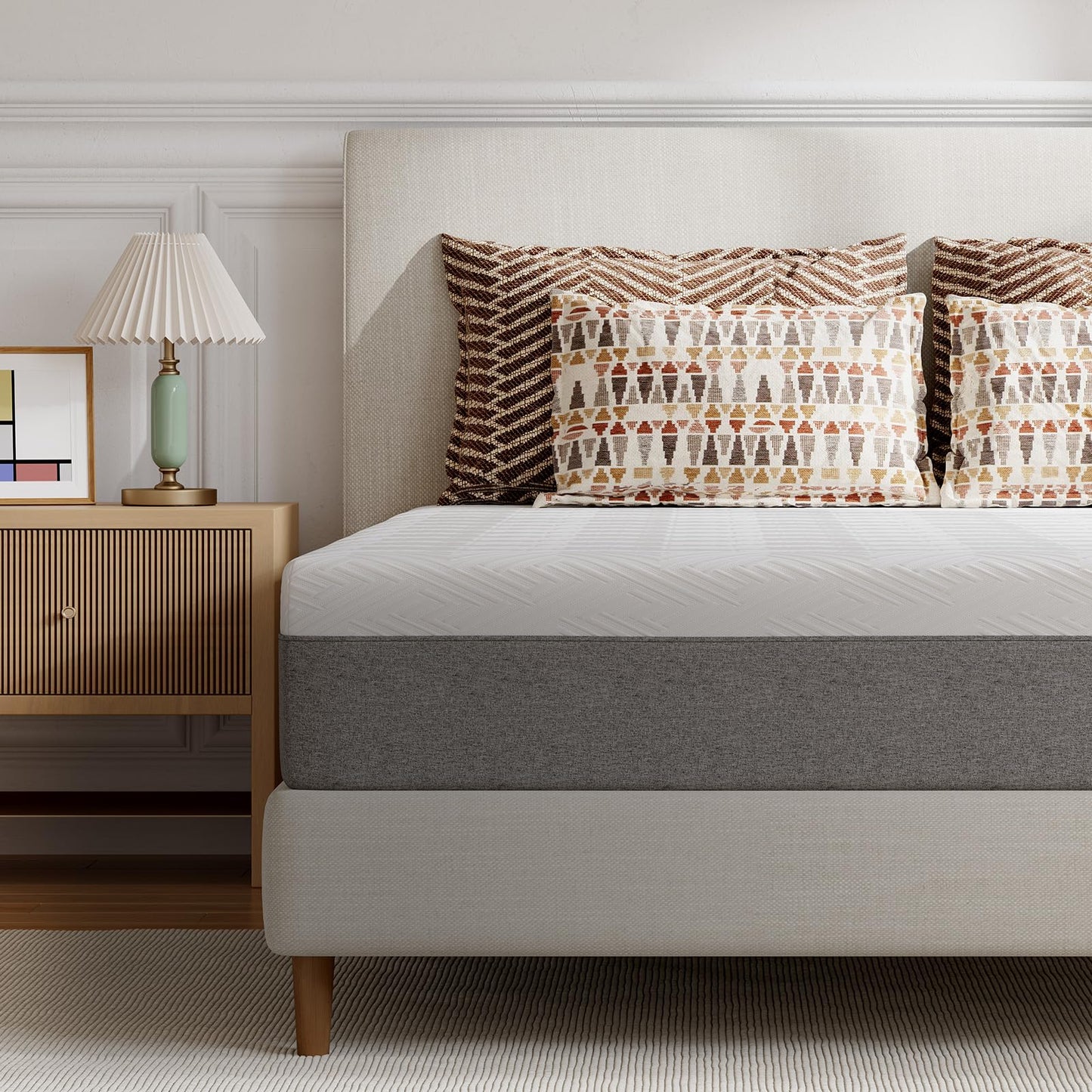 10-Inch Gel Memory Foam Mattress, King Size, Comfort Foam for Pressure Relief & Support, Cool Night Sleep, CertiPUR-US Certified, Mattress in a Box