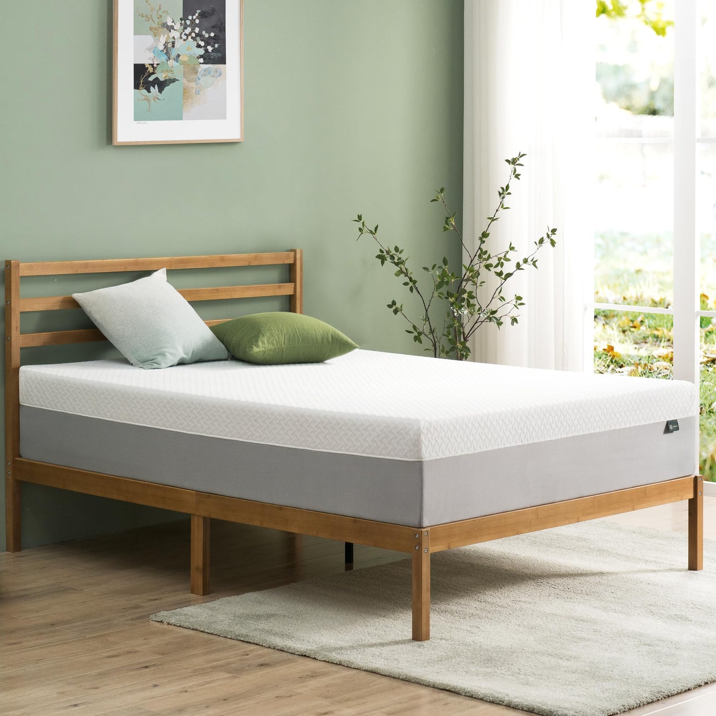 10-Inch Cool Gel Memory Foam and Innerspring Hybrid Mattress in a Box, Full Size