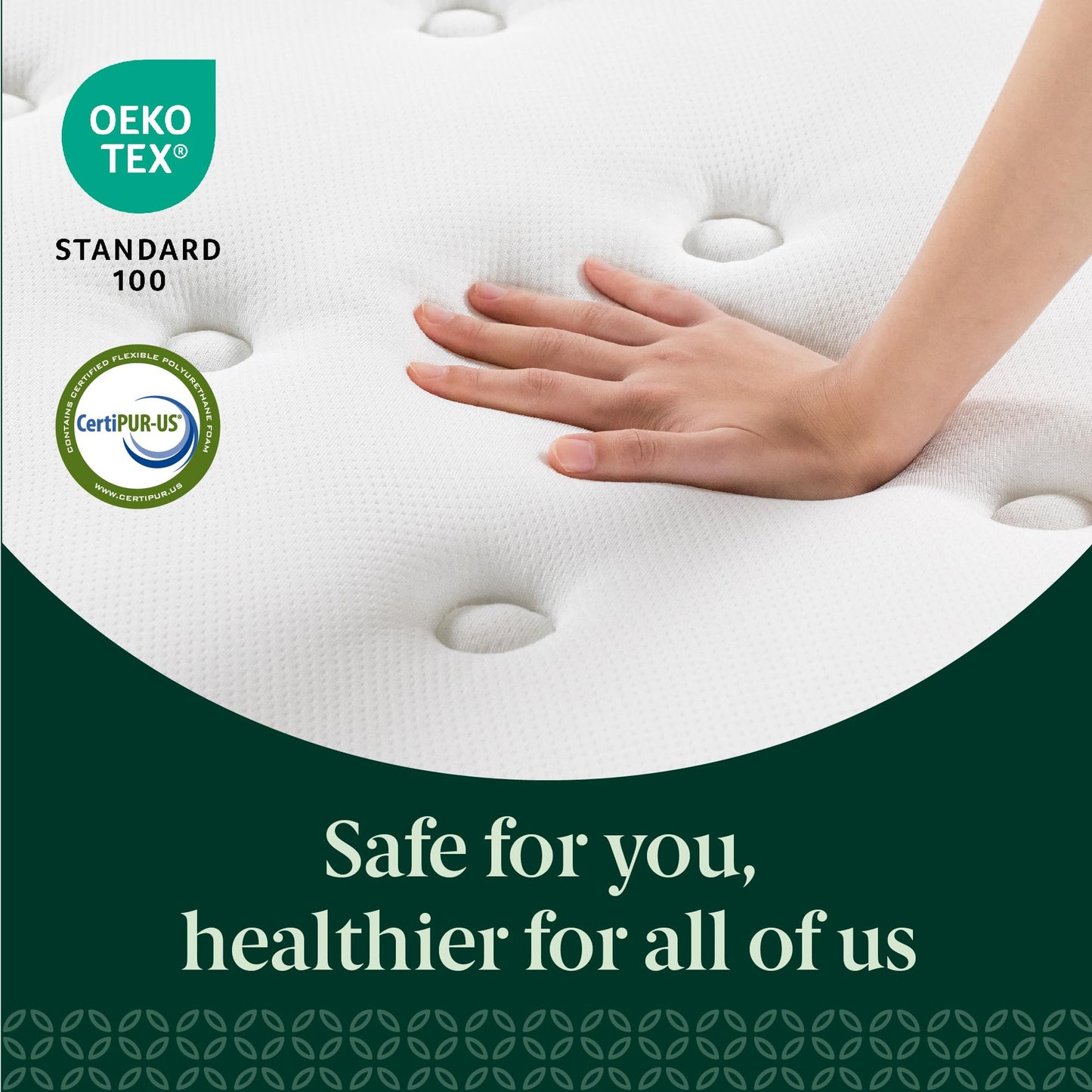 14 Inch California King Hybrid Mattress in a Box, Medium Plush Bed with Cooling Comfort Support & Motion Isolation, Fiberglass-Free, Certified Safe Foams & Fabric