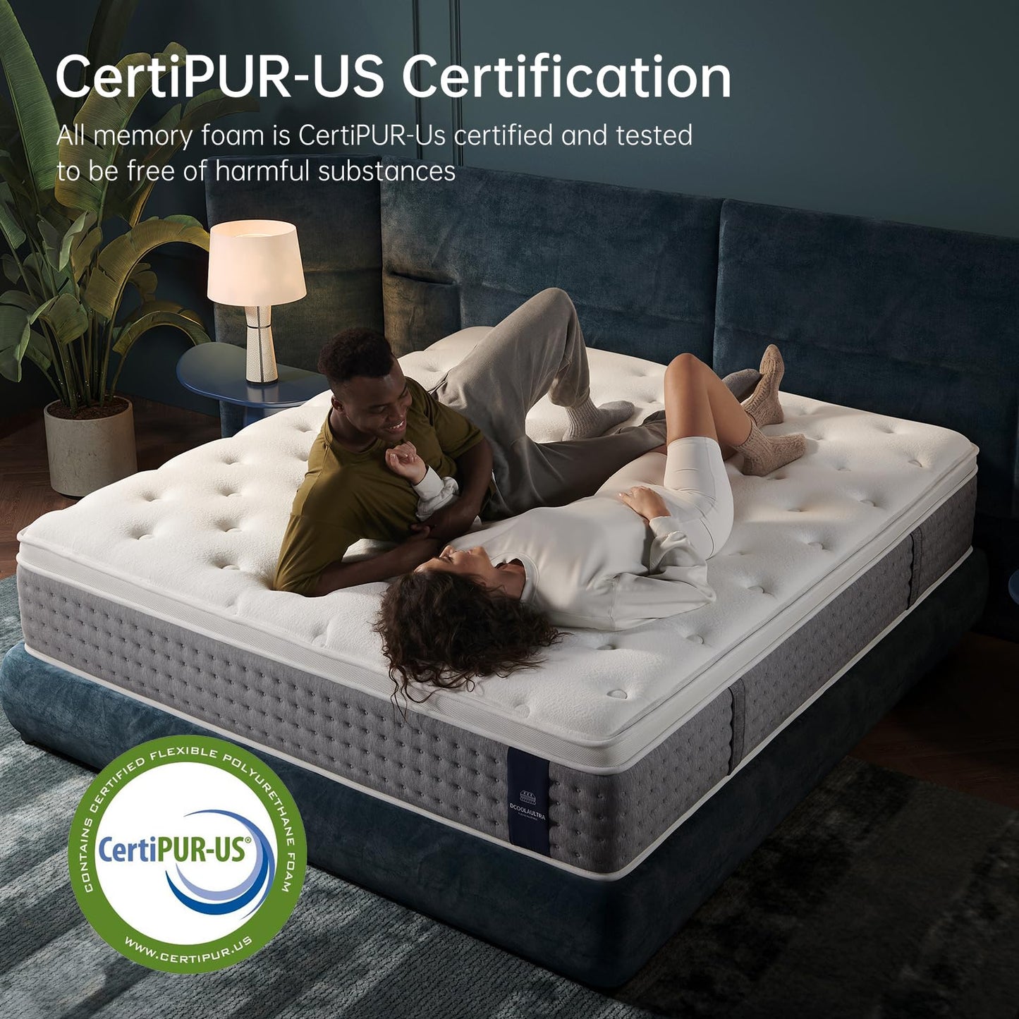 10-Inch Memory Foam Mattress, Queen Size, Comfort Foam for Contour Support, Motion Isolation & Edge Support, CertiPUR-US Certified, Mattress in a Box