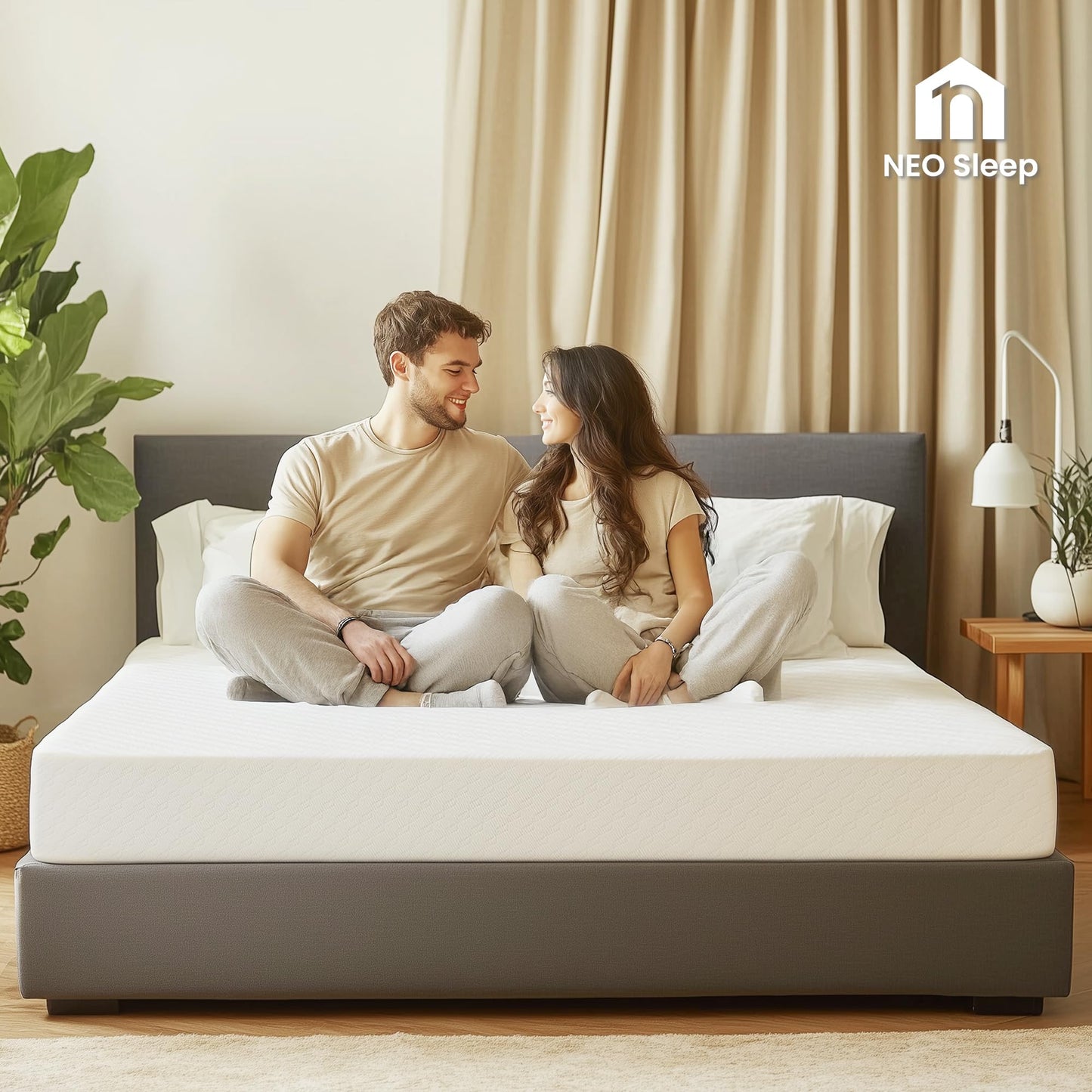 10 Inch Twin Size Memory Foam Mattress in a Box, Medium Firm Bed for Comfort & Pressure Relief, CertiPUR-US Certified