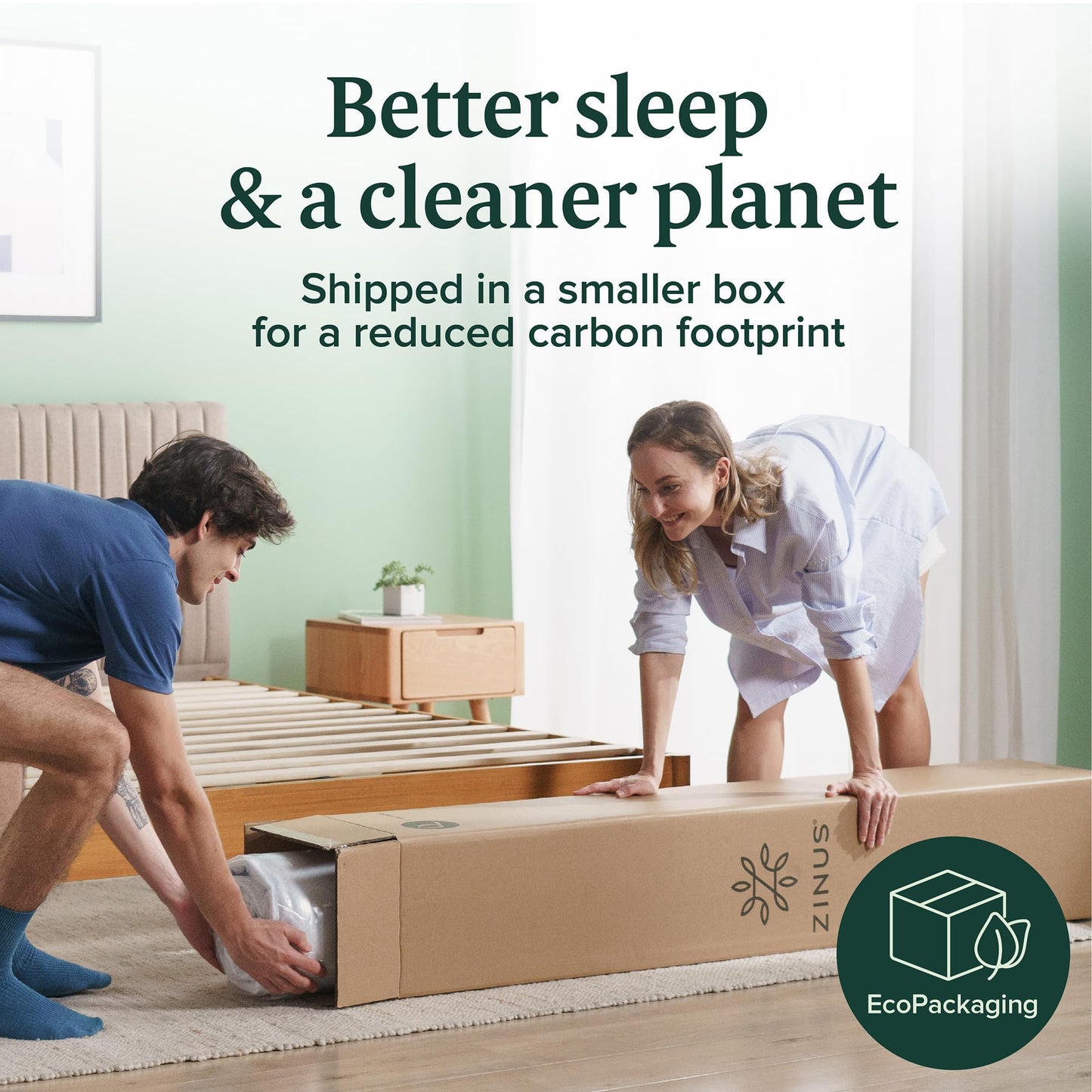 Novilla 12 Inch Twin Gel Memory Foam Mattress – Cooling Bed-in-a-Box with Pressure Relief, Motion Isolation & Medium Plush Feel, Bliss Series