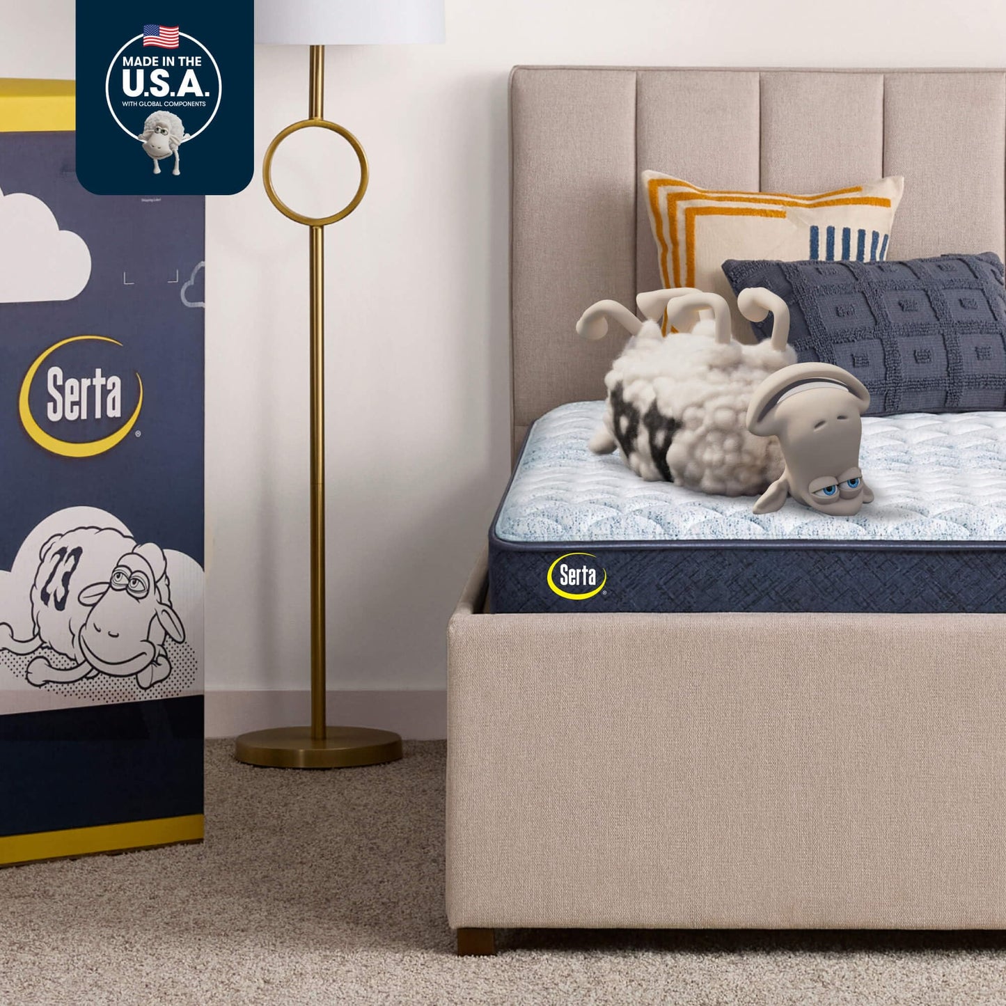 7 Inch Full Memory Foam Mattress | Medium Firm Cooling Gel | Supportive Bed in a Box | CertiPUR-US Certified | White