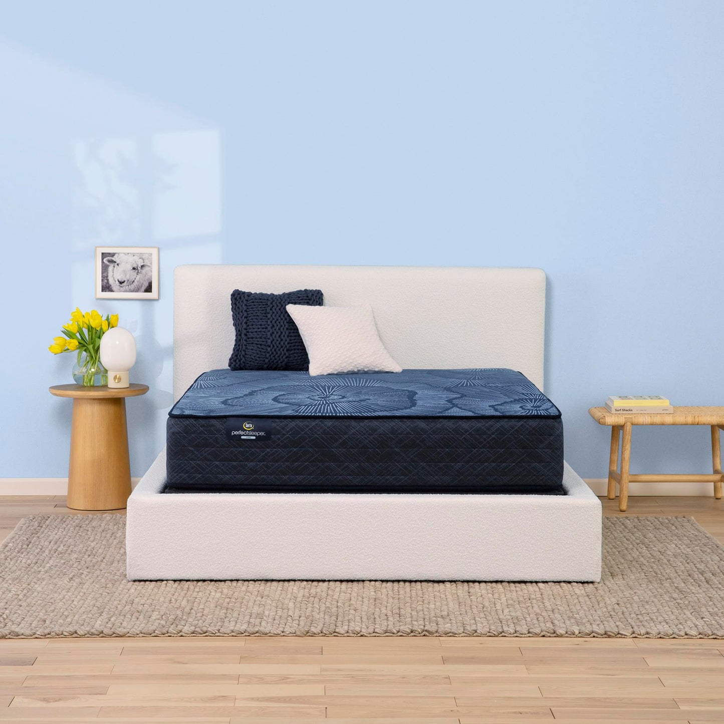 Twin XL Mattress, 12 Inch Firm Hybrid Bed in a Box with Cooling Gel Memory Foam, Pocket Innersprings & Edge Support