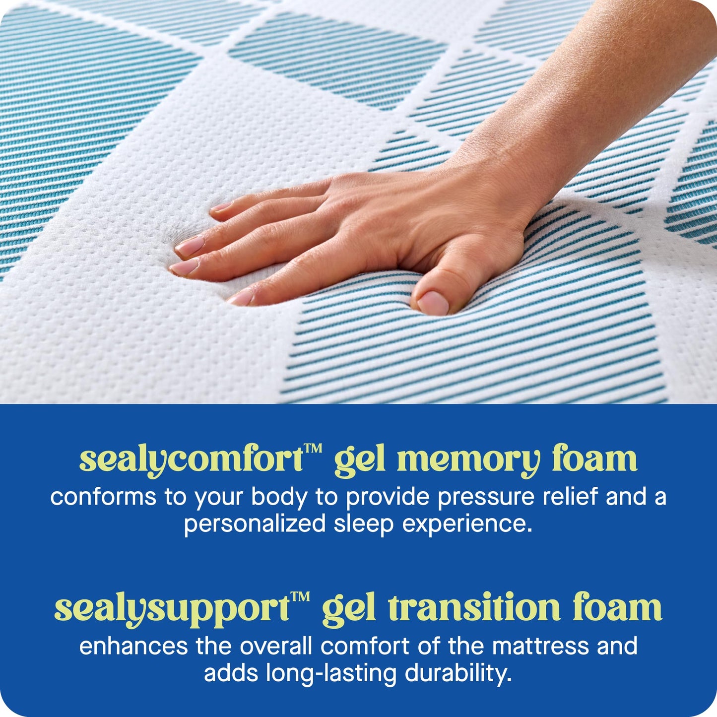 6 Inch Full Memory Foam Mattress | Gel Foam | Surface-Guard Technology, Breathable Comfort